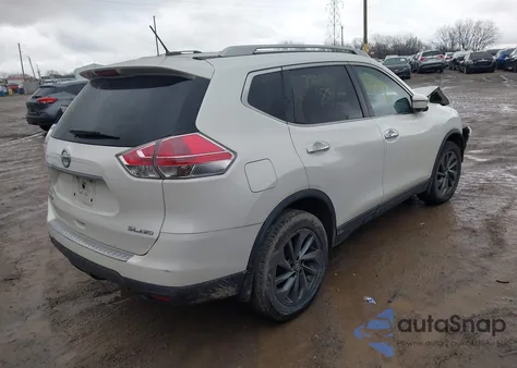 2016 Nissan Rogue Sl из США, поврежденный, VIN 5N1AT2MV0GC790899